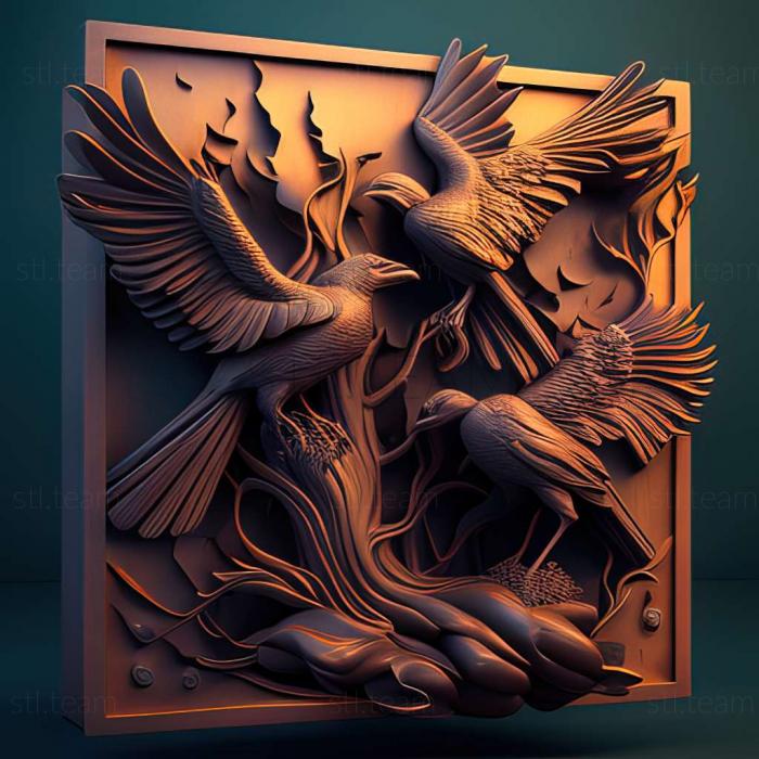 3D модель Гра Crows Burning Edge (STL)